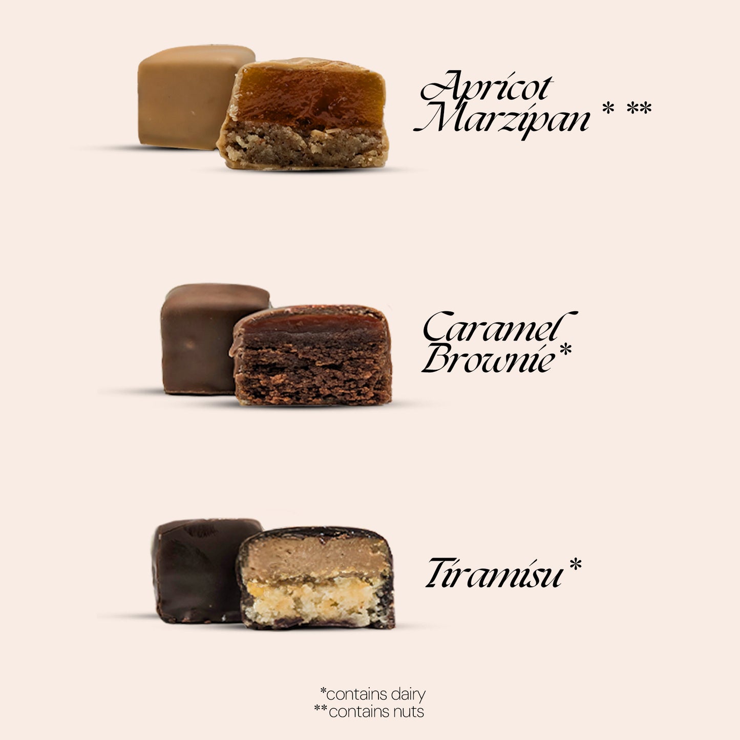 Assorted, Hand-Dipped Truffles