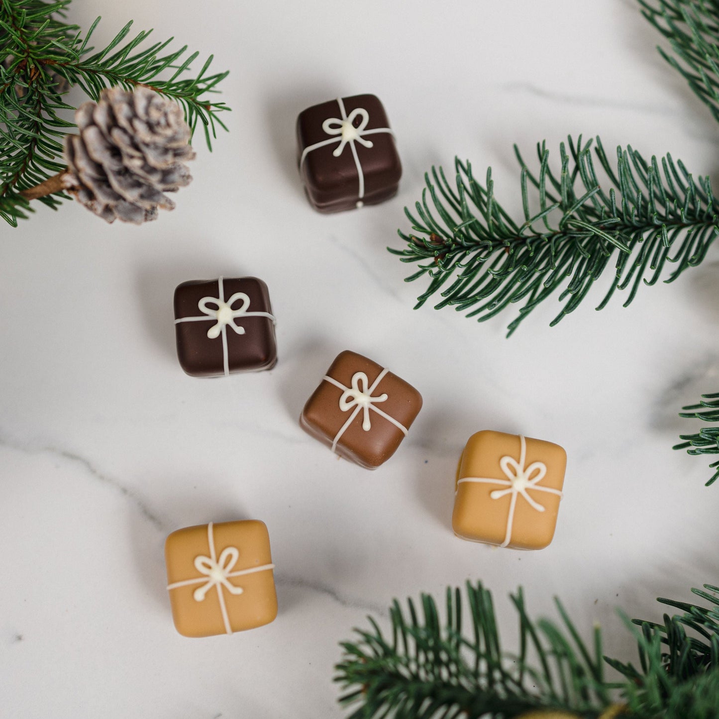 Holiday Hand-Dipped Truffles