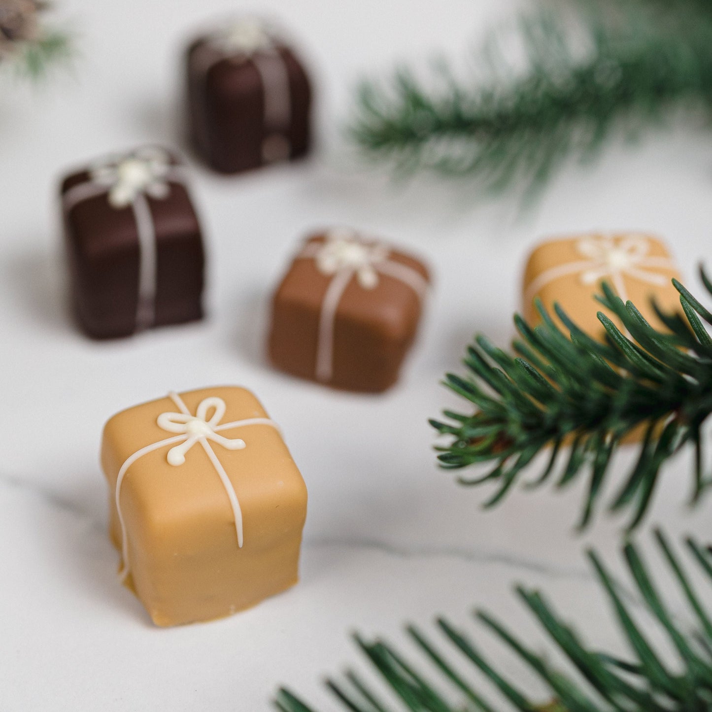 Holiday Hand-Dipped Truffles