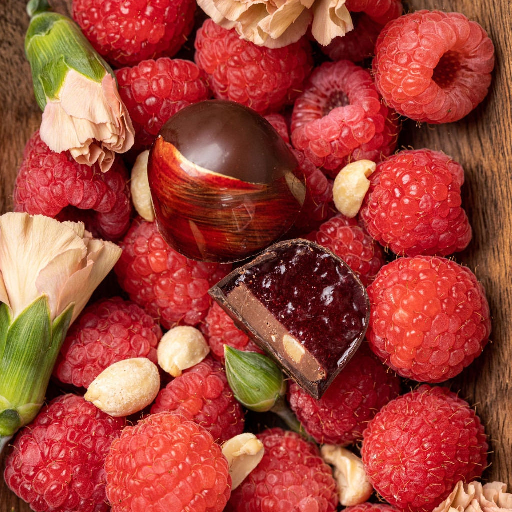 Peanut Butter and Jelly Artisan Bonbons